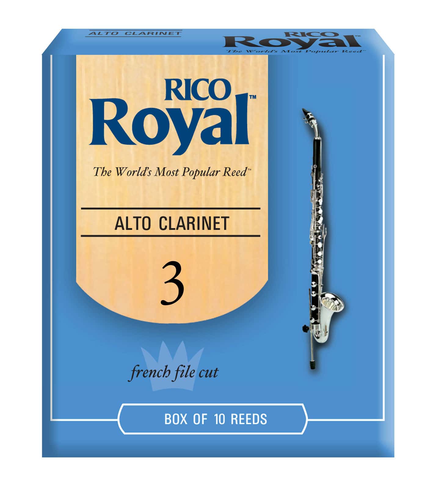 D'ADDARIO - RICO ROYAL 3 - CLARINETTE ALTO