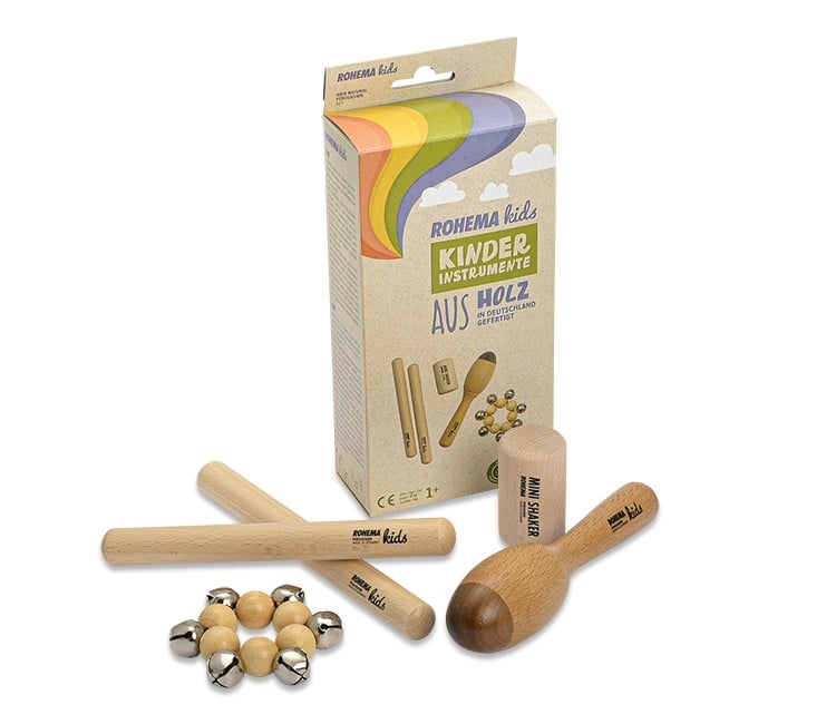 ROHEMA SET DE PERCUSSIONS POUR ENFANTS - 1+