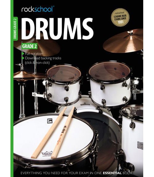 ROCK SCHOOL LIMITED ROCKSCHOOL DRUMS - GRADE 2 - DRUMS