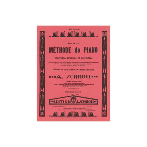 COMBRE SCHMOLL - MÉTHODE DE PIANO VOL.