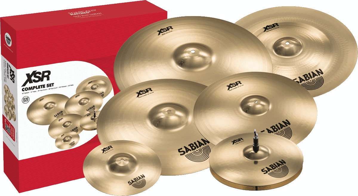 SABIAN XSR5006B - PACK XSR COMPLETE SET