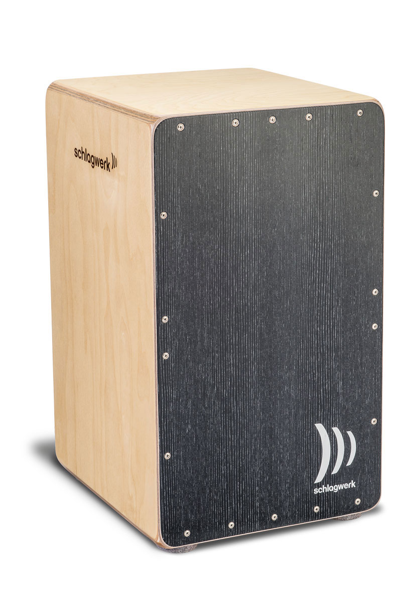 SCHLAGWERK S-CP5003 - CAJON PRECISE OS BLACK SILVER 