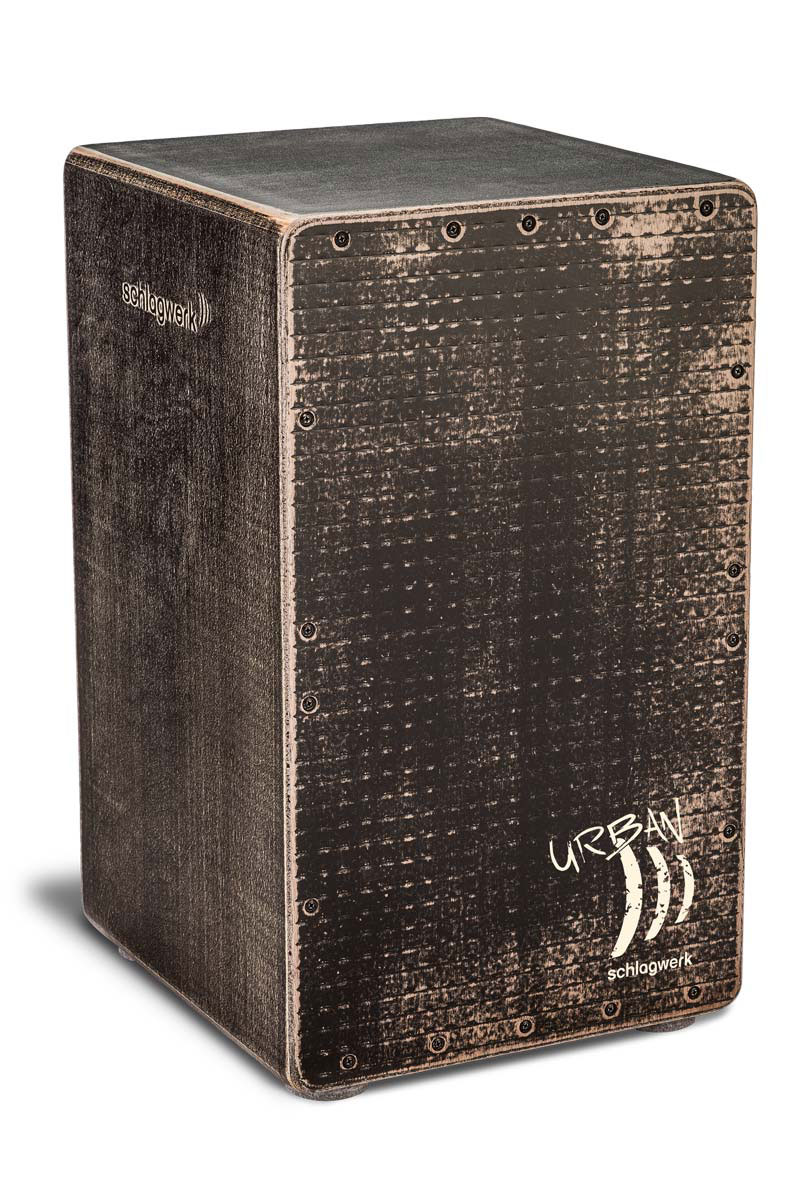 SCHLAGWERK S-CP5230 - CAJON URBAN OS GRUNGE BLACK 