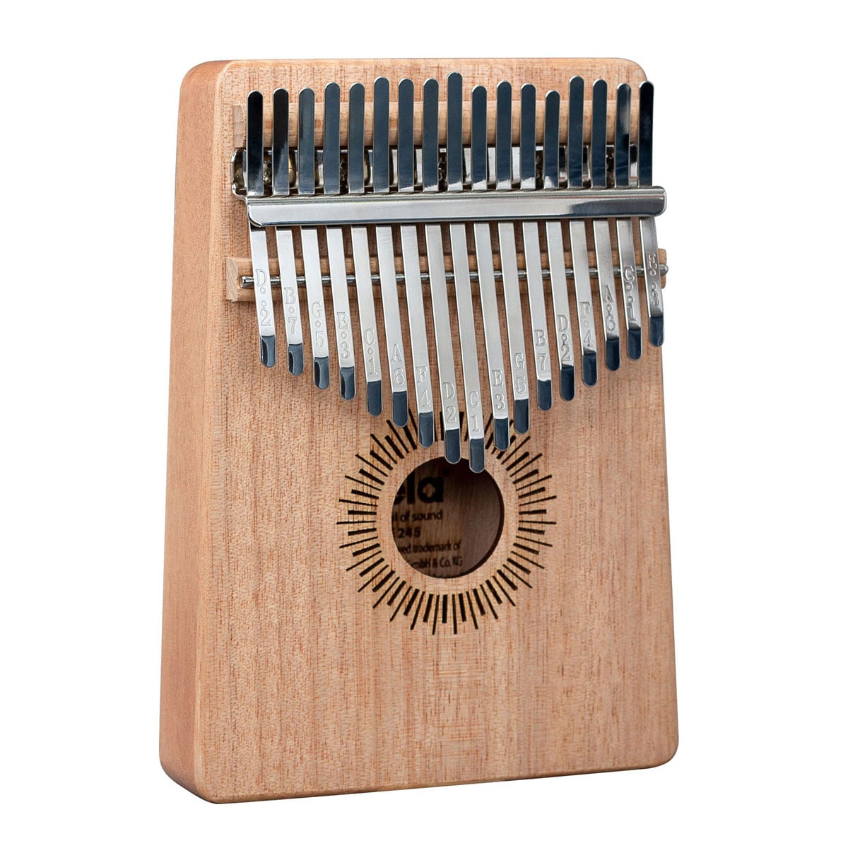 SELA PERCUSSION KALIMBA MAHOGANY 17 SE 245