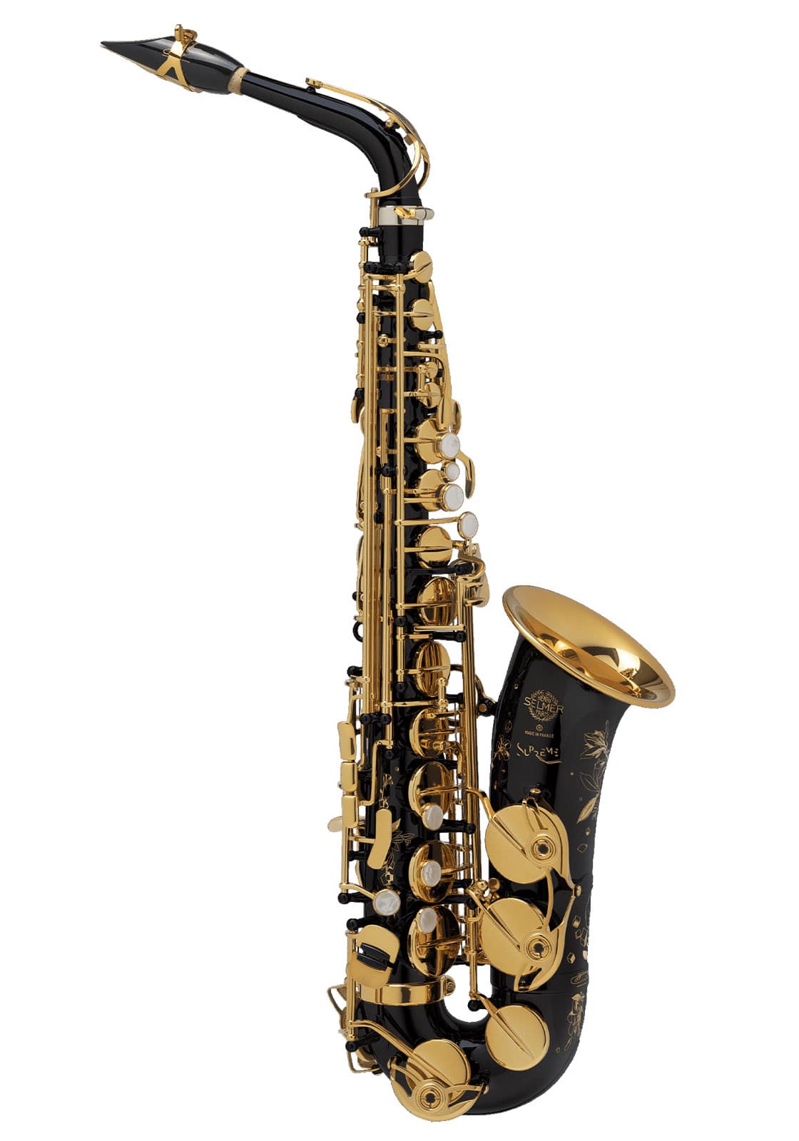 SELMER SUPREME - ALTO MIB VERNI NOIR GRAVÉ