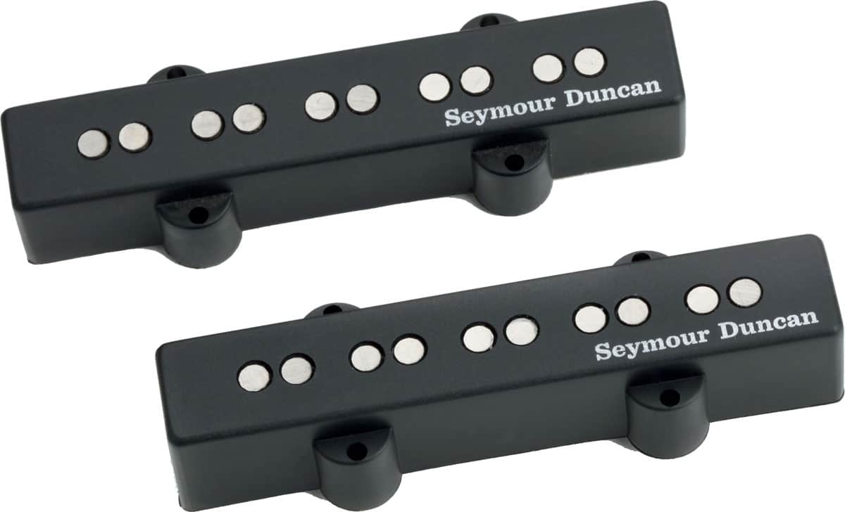 SEYMOUR DUNCAN AJB-5S - ACTIVE BLACKOUTS - KIT 5 ACTIF NOIR