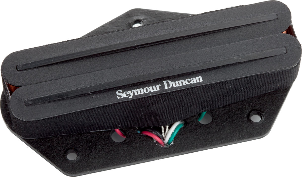 SEYMOUR DUNCAN STHR-1B - HOT RAILS LEAD TELE CHEVALET NOIR