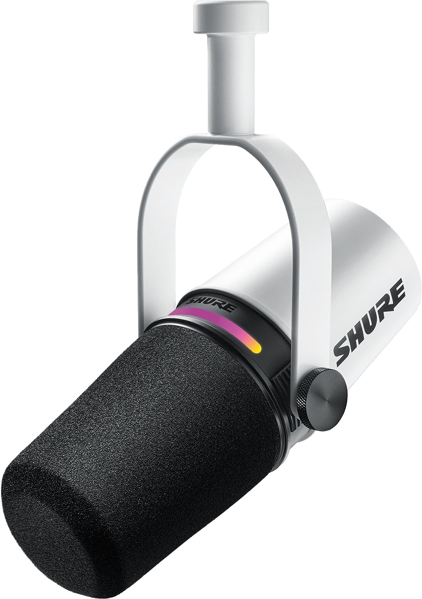 SHURE MV7+ WHITE