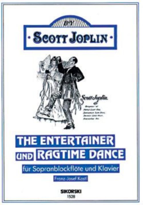 SIKORSKI JOPLIN S. - THE ENTERTAINER UND RAGTIME DANCE, FLB SOP. ET PIANO