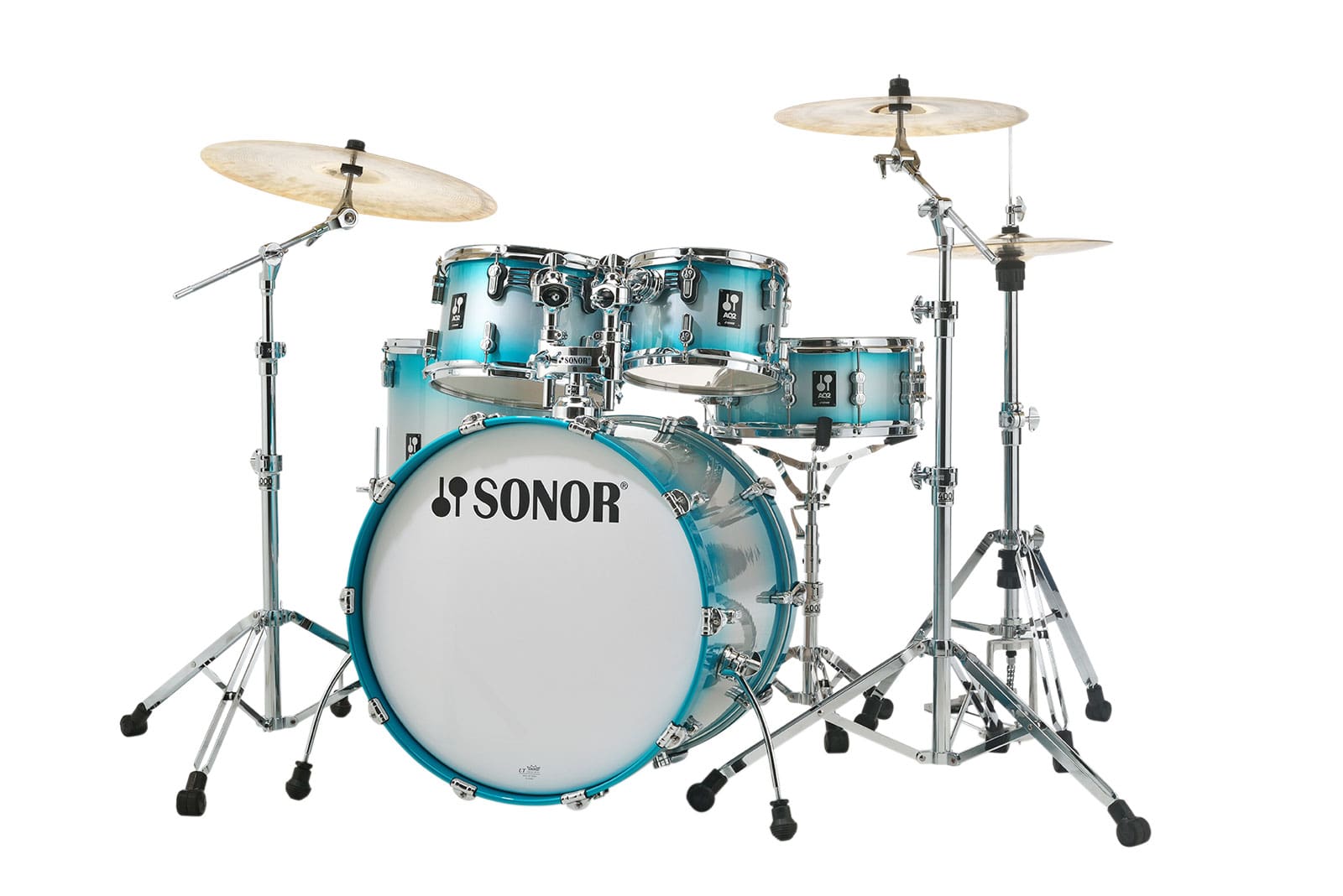 SONOR AQ2 STUDIO ERABLE AQUA SILVER BURST 17333