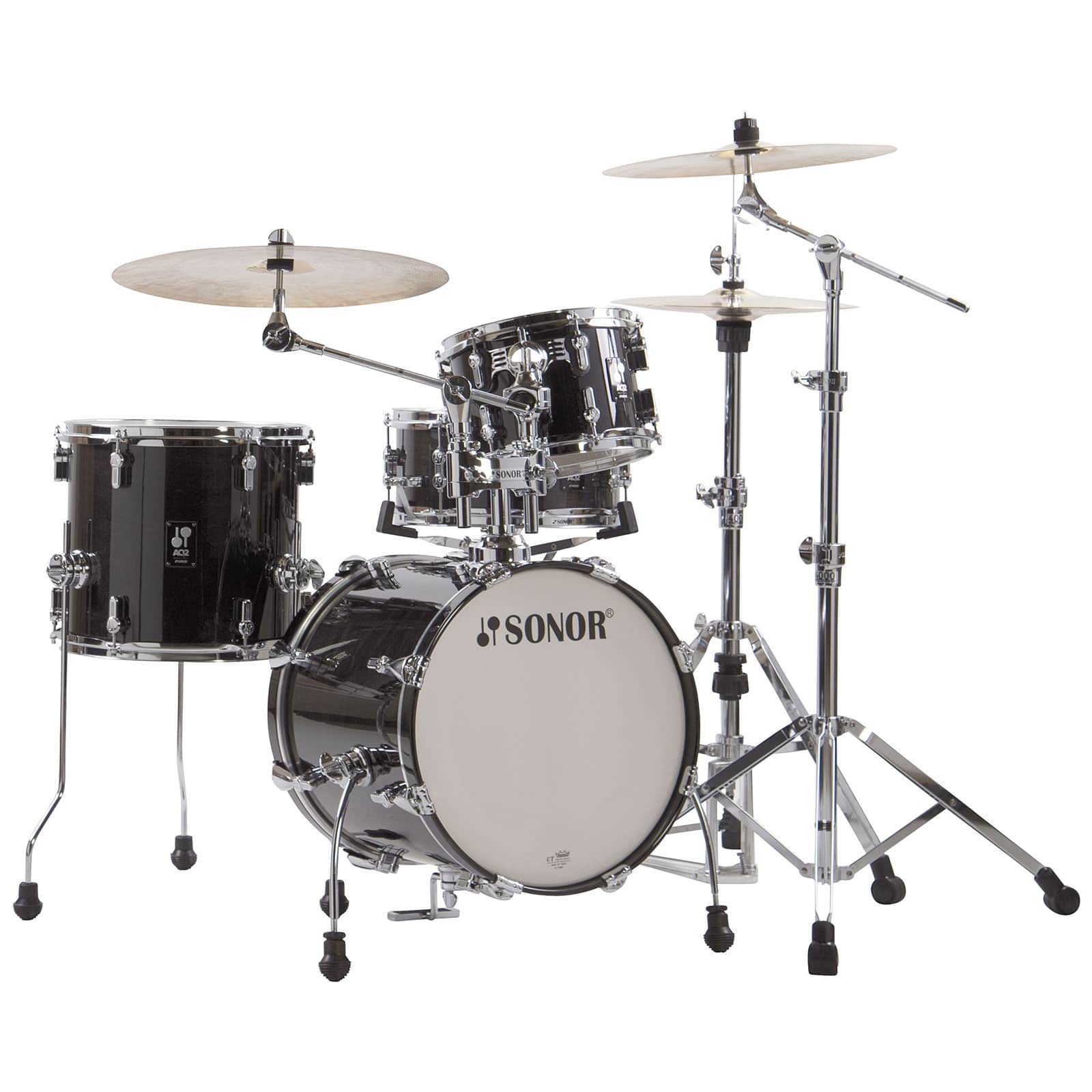 SONOR AQ2 SAFARI 16 TRANSPARENT STAIN BLACK