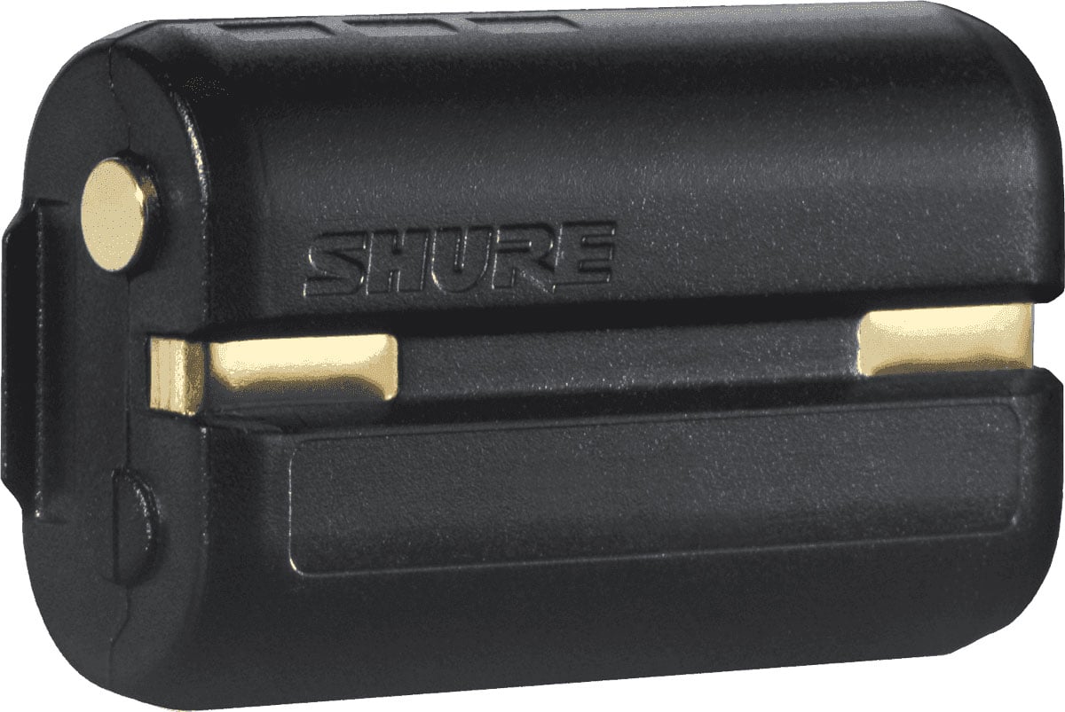 SHURE ACCU LI-ION QLXD-ULXD-AD-P3RA-P9RA-P10R