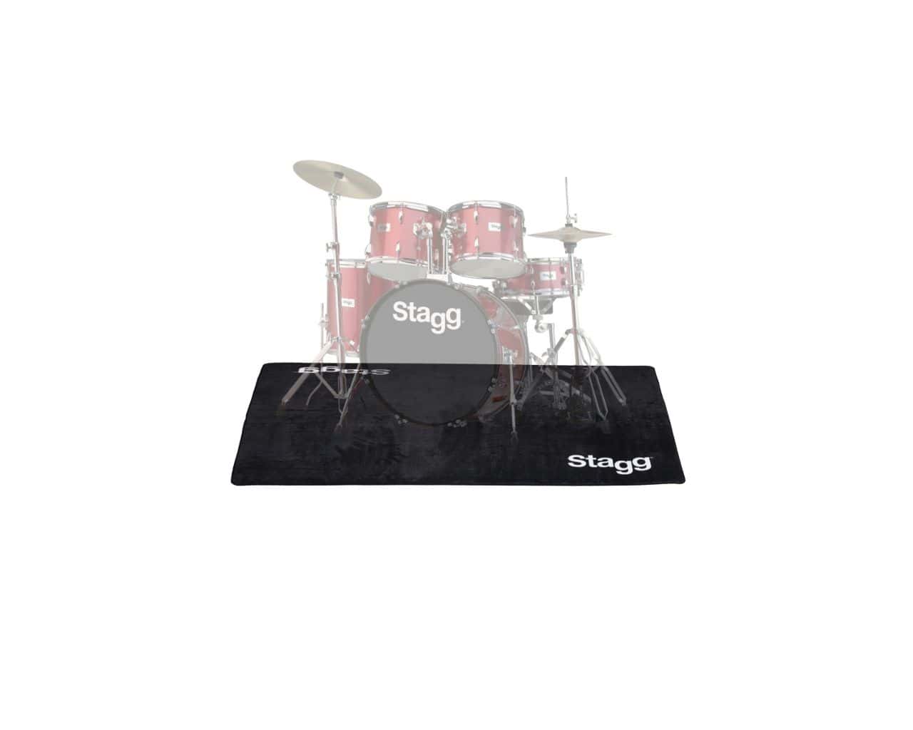 STAGG TAPIS DE BATTERIE ET PERCUSSIONS - 200 x 160 CM