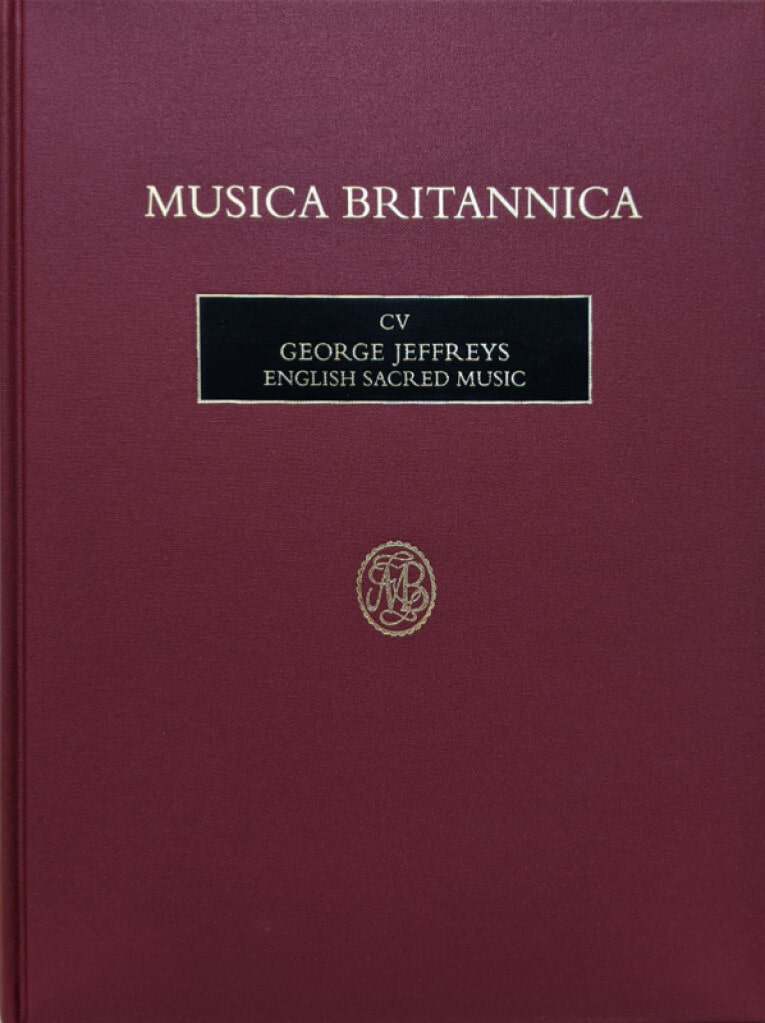 STAINER AND BELL MUSICA BRITANNICA - GEORGE JEFFREY ENGLISH SACRED MUSIC