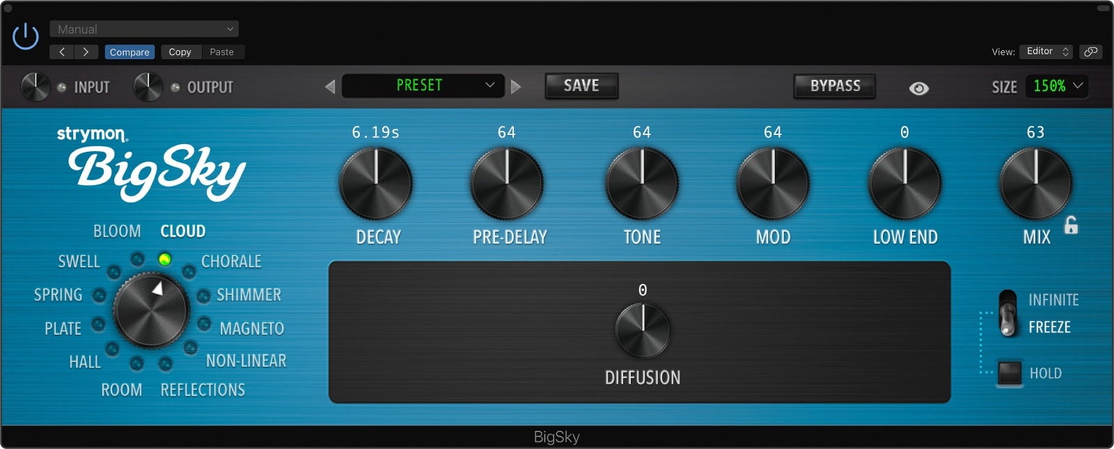 STRYMON BIGSKY PLUGIN