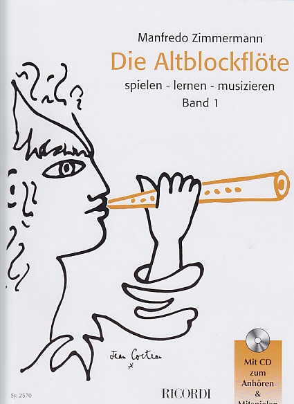 RICORDI ZIMMERMANN MANFREDO - DIE ALTBLOCKFLOTE - VOL 1