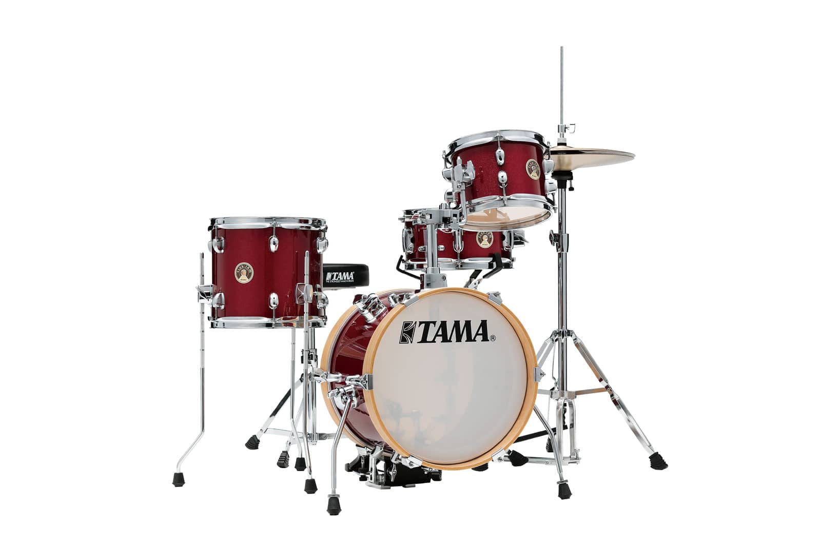 TAMA CLUB-JAM FLYER COMPTACT JAZZ 14 CANDY APPLE MIST