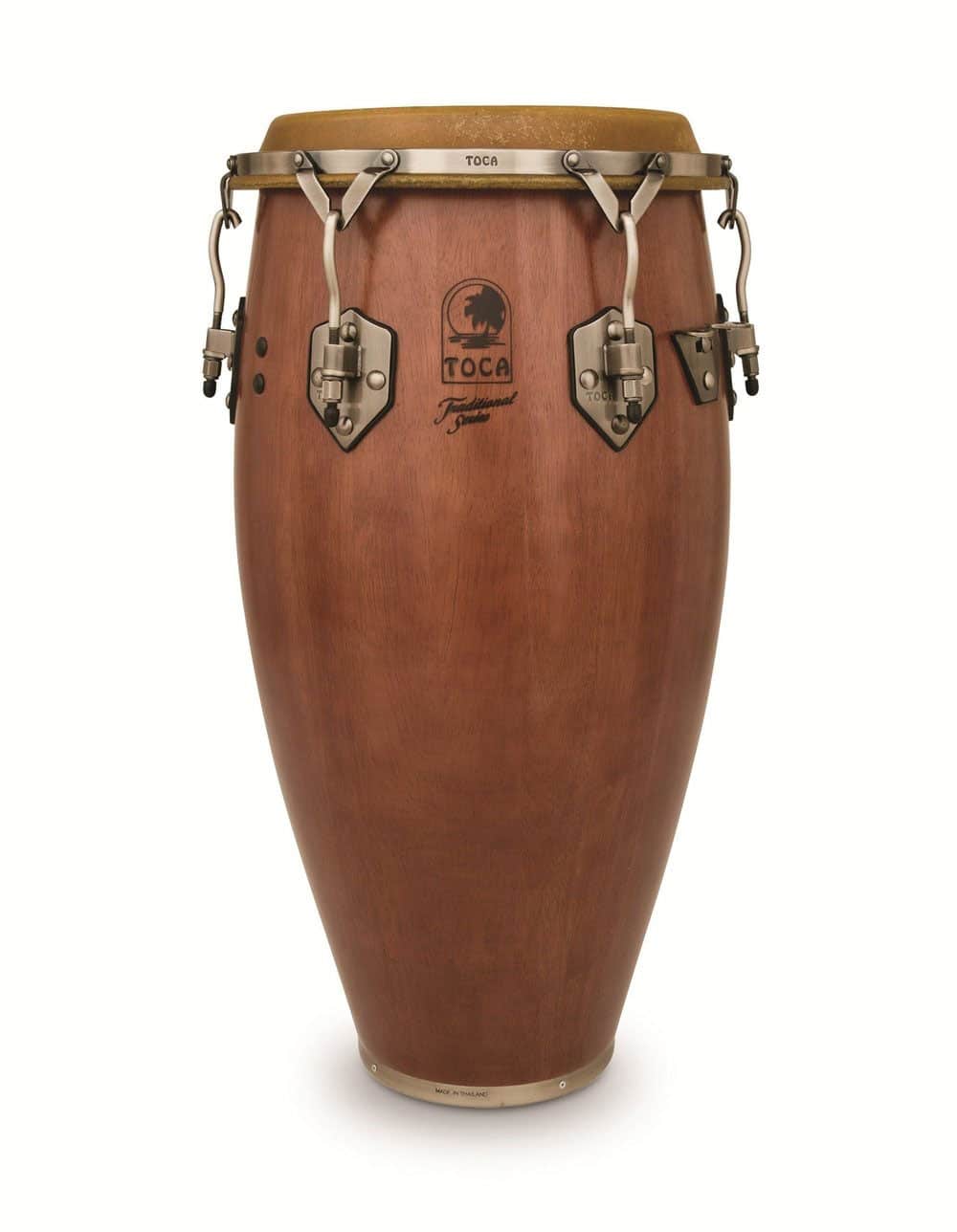 TOCA TRADITIONAL DARK WALNUT / NICKEL WOOD TUMBA 12