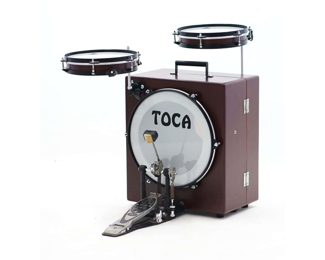 TOCA WORLD PERCUSSION KICKBOXX SUITCASE DRUM SET TKSDS