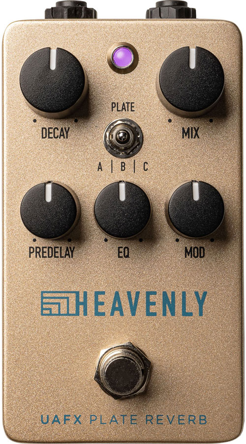 UNIVERSAL AUDIO UAFX HEAVENLY PLATE REVERB