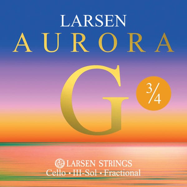LARSEN STRINGS AURORA 3/4 SOL - MEDIUM 