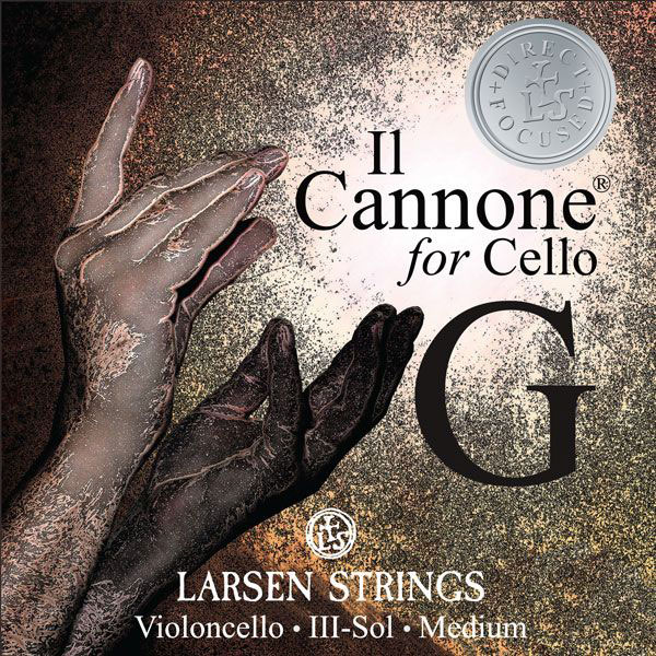 LARSEN STRINGS IL CANNONE 4/4 SOL - MEDIUM (DIRECT&FOCUSED)