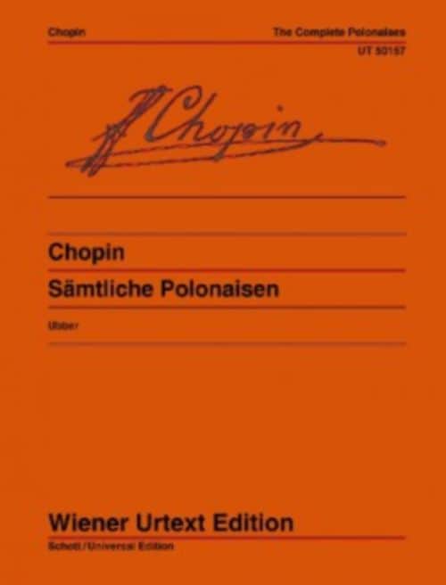 WIENER URTEXT EDITION CHOPIN F. - POLONAISES - PIANO 