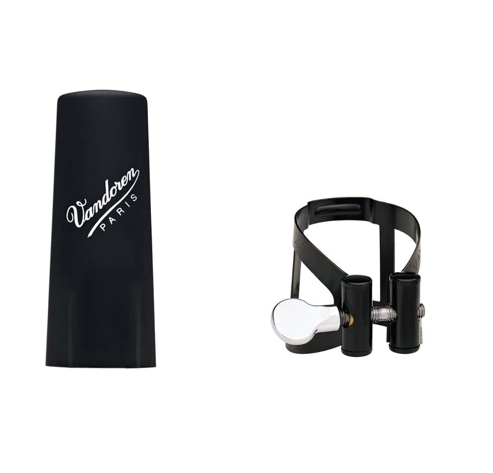 VANDOREN LIGATURE M/O ALTO NOIRE COUVRE BEC PLASTIQUE