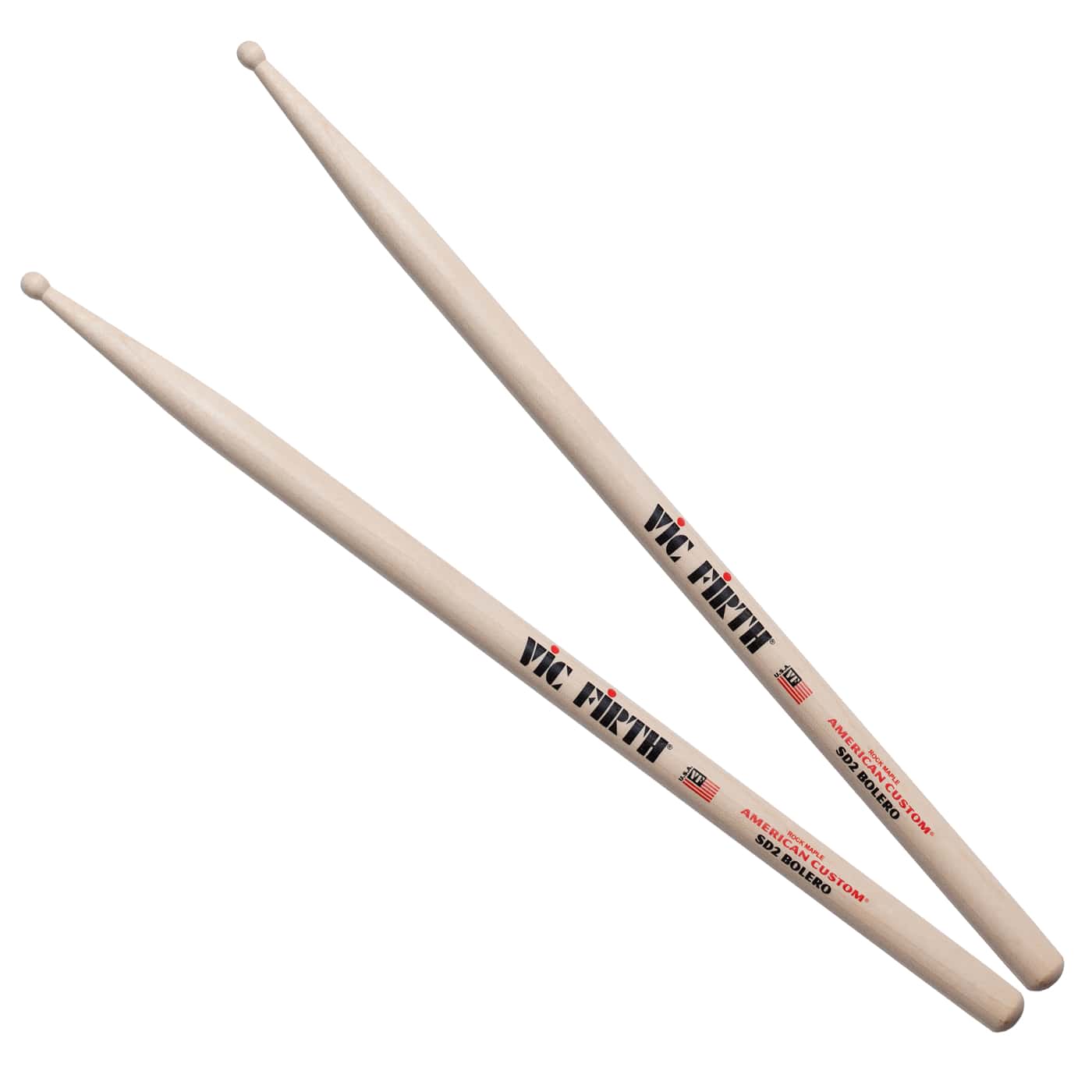 VIC FIRTH AMERICAN CUSTOM ERABLE - SD2 BOLERO