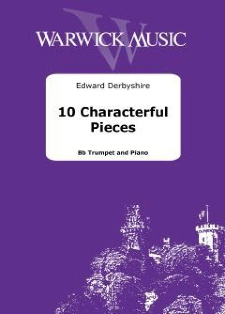 WARWICK MUSIC EDWARD DERBYSHIRE - 10 CHARACTERFUL PIECES