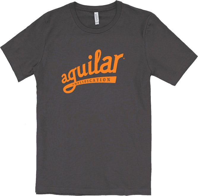 AGUILAR T-SHIRT GRIS-ORANGE MEDIUM