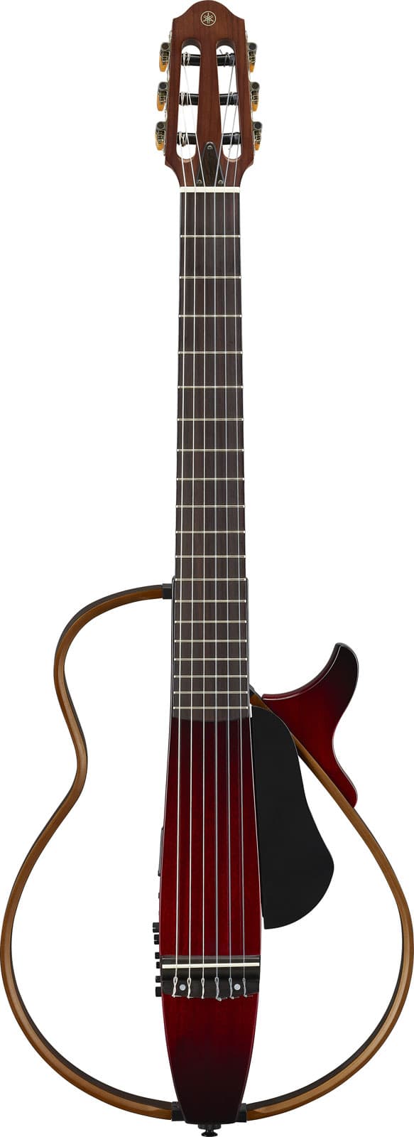 YAMAHA SILENT SLG200NCRB NYLON CRIMSON RED BURST