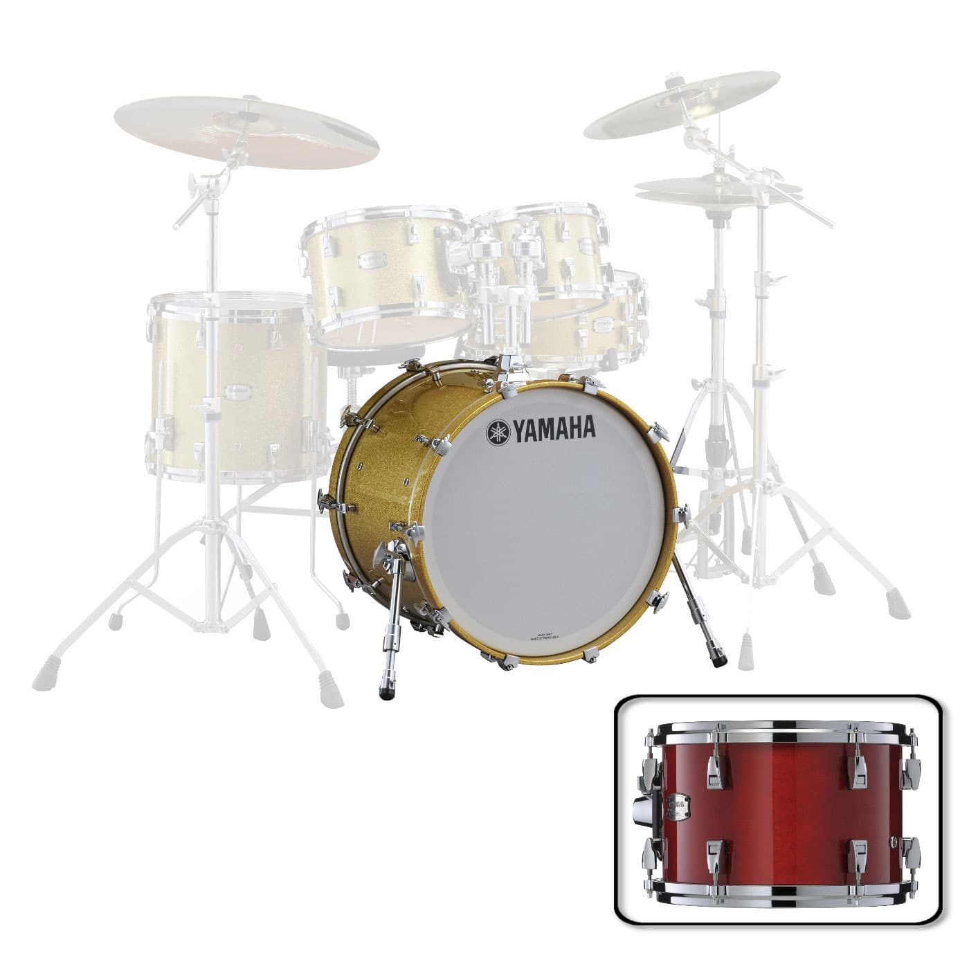 YAMAHA JAMB1814RAU - GC 18 X 14 RED AUTUMN