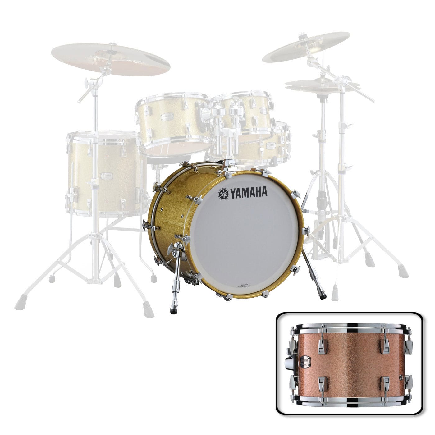 YAMAHA JAMB2416PCS - GC 24 X 16 PINK CHAMPAGNE SPARK