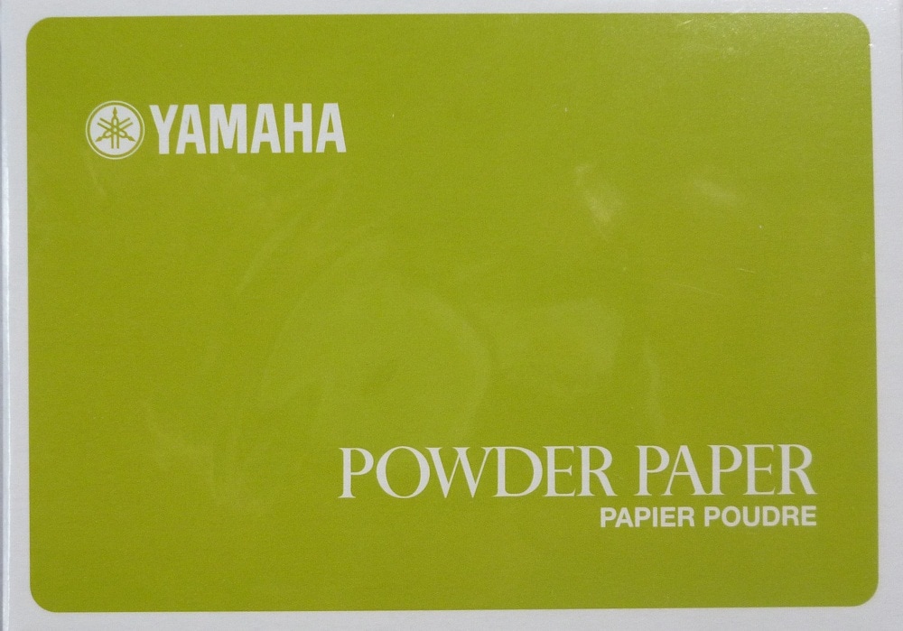 YAMAHA CARNET PAPIER POUDRÉ