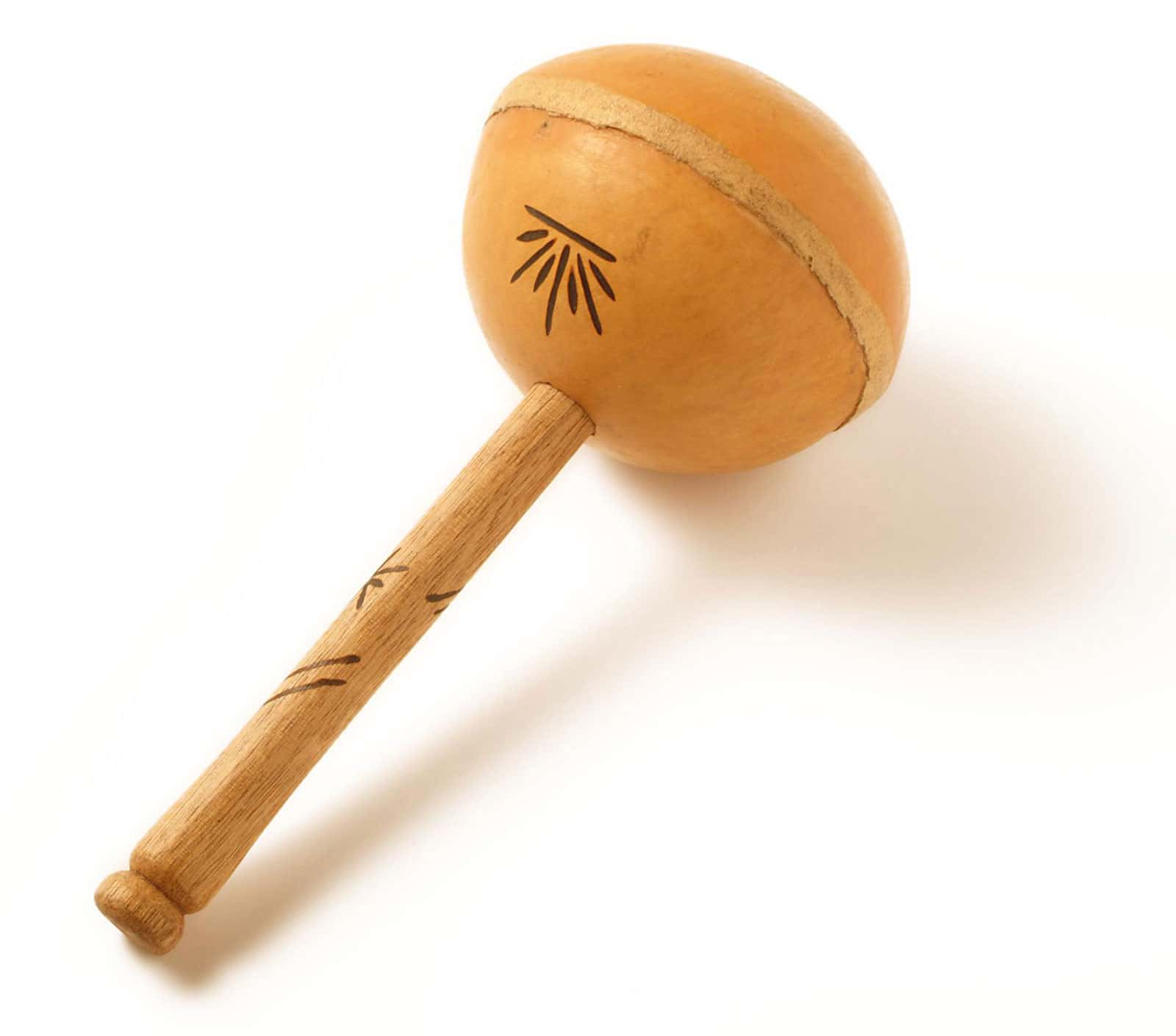 YOMAN MPP003 - MARACAS MANCHE - CALEBASSE - GRAND