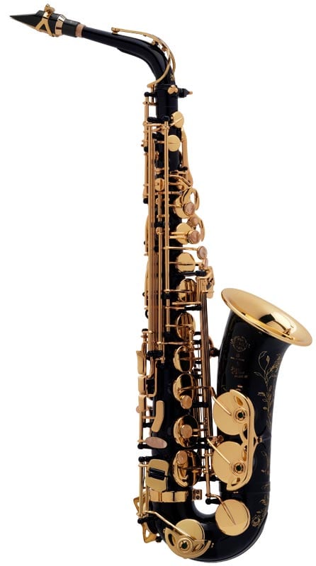 SELMER SA/80 SÉRIE II - ALTO MIB VERNI NOIR GRAVÉ