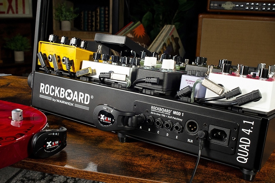 Rockboard - Quad 4.1, Livre Avec Housse Pedalboard 