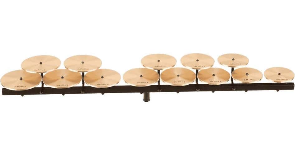 SABIAN SET OF BASS CROTCHETS WITH MOUNTING BAR