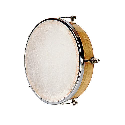 FUZEAU TAMBOURIN PEAU NATURELLE - 20 CM 