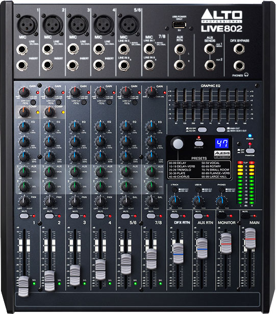 ALTO PROFESSIONAL LIVE802