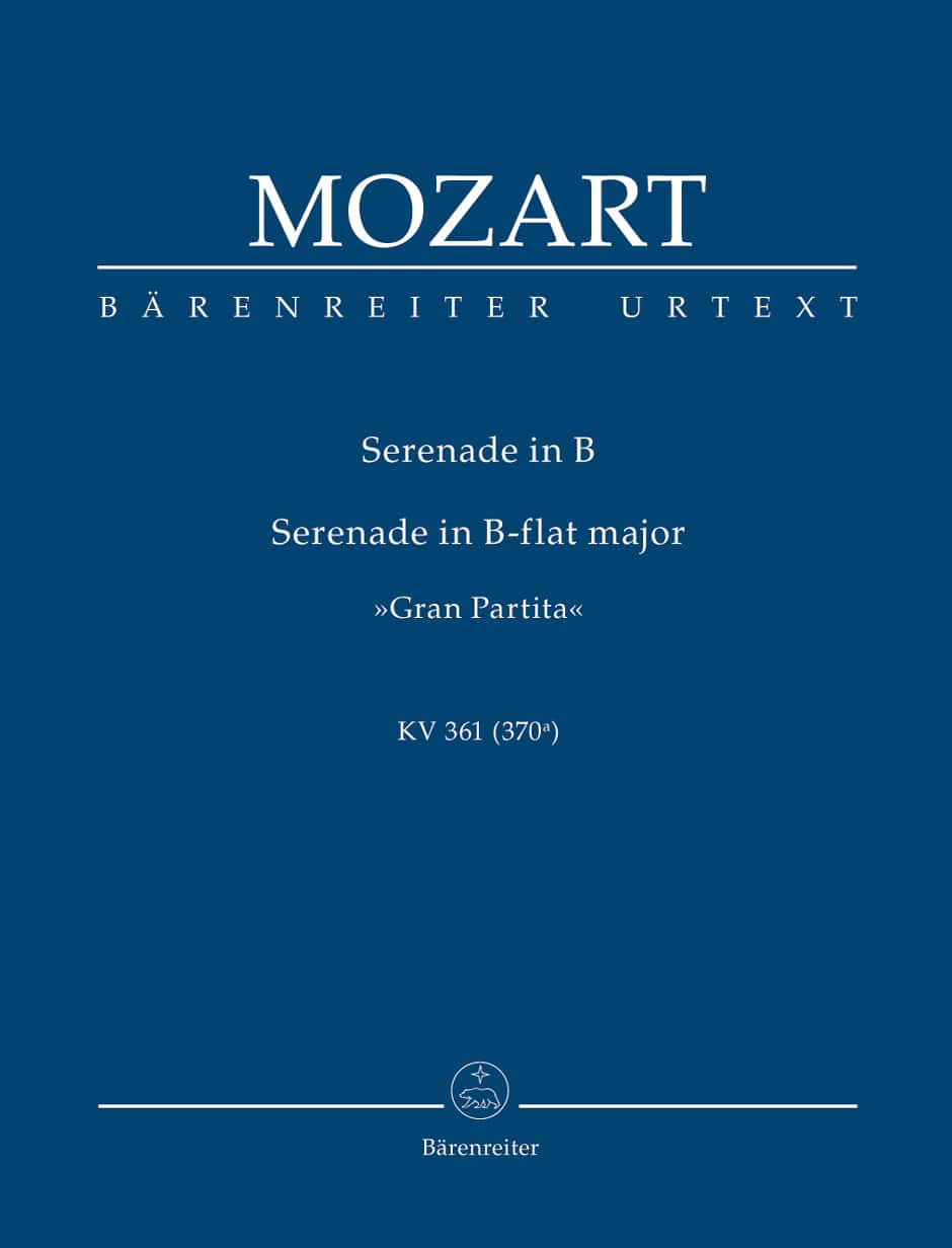 BARENREITER MOZART W.A. - SERENADE B-DUR KV 361 (370a) 