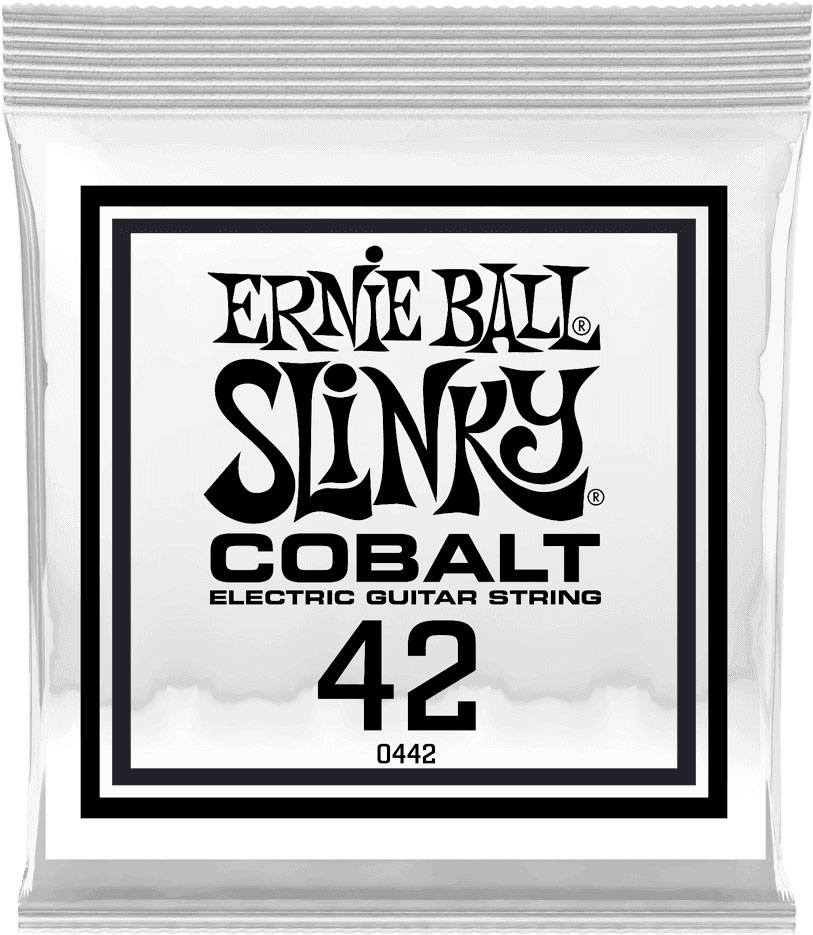 ERNIE BALL .042 COBALT WOUND ELECTRIC GUITAR STRINGS