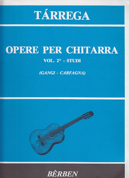 BERBEN TARREGA FRANCISCO - OPERE PER CHITARRA VOL.2 STUDI