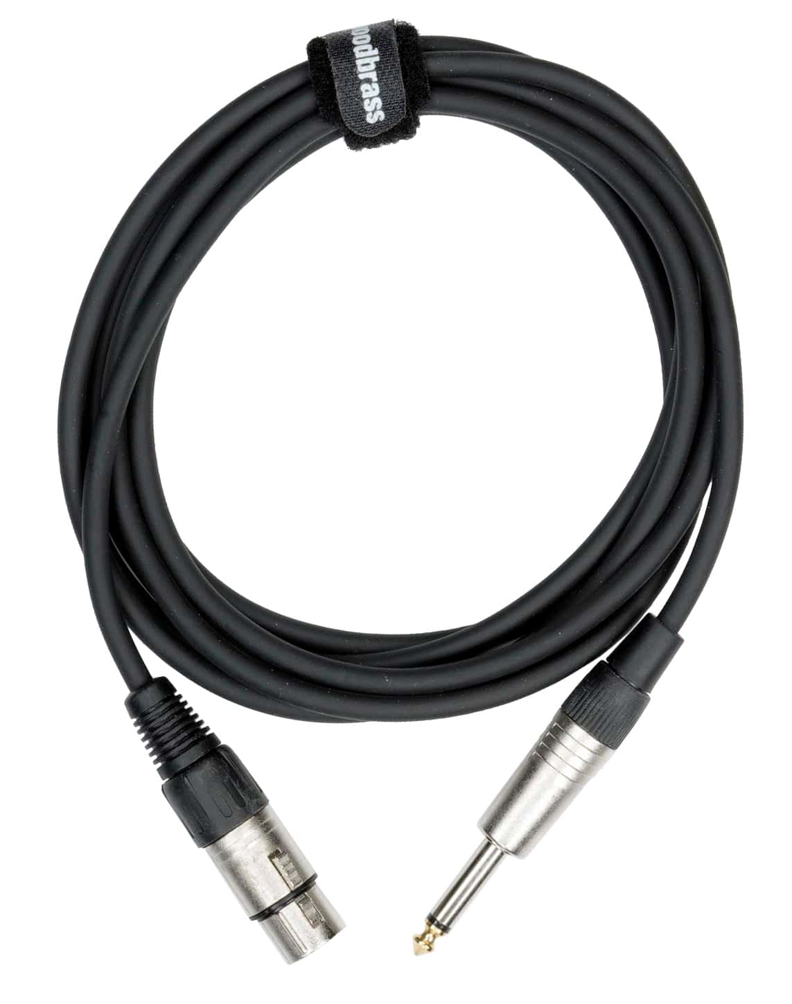 WOODBRASS MC25 - 1/4 PHONE / FEMALE XLR - 10FT