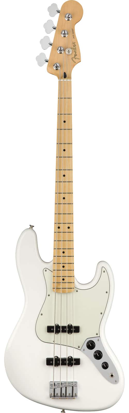 FENDER MEXICAN PLAYER JAZZ BASS MN, POLAR WHITE