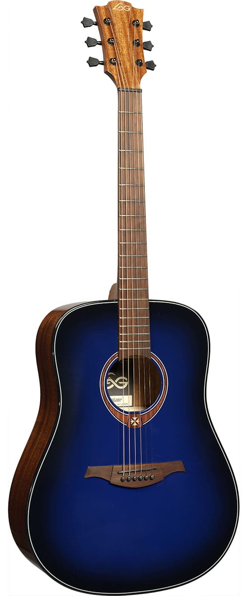 LAG TRAMONTANE T-BLUE-D DREADNOUGHT BLUE BURST