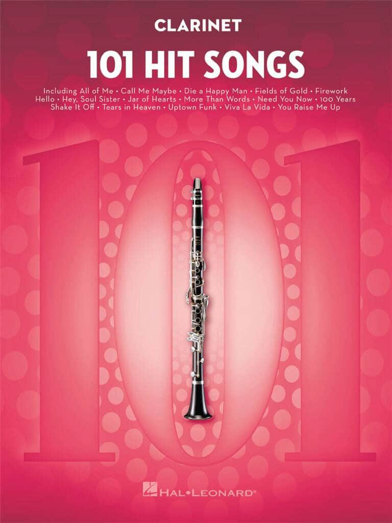 HAL LEONARD 101 HIT SONGS - CLARINETTE