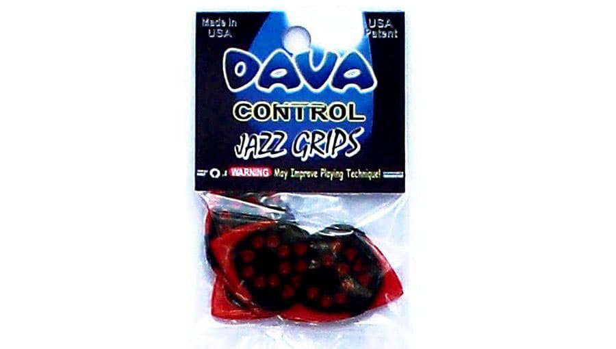 DAVA MEDIATORS JAZZ GRIPS DELRIN, BAG OF 6 PIECES.