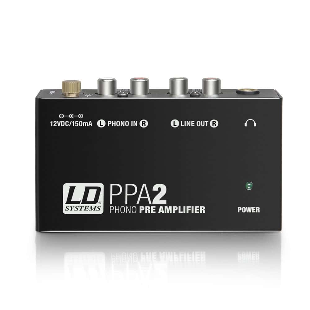 LD SYSTEMS LDPPA2 - PHONO-VOORVERSTERKER MET RIAA-CORRECTIE